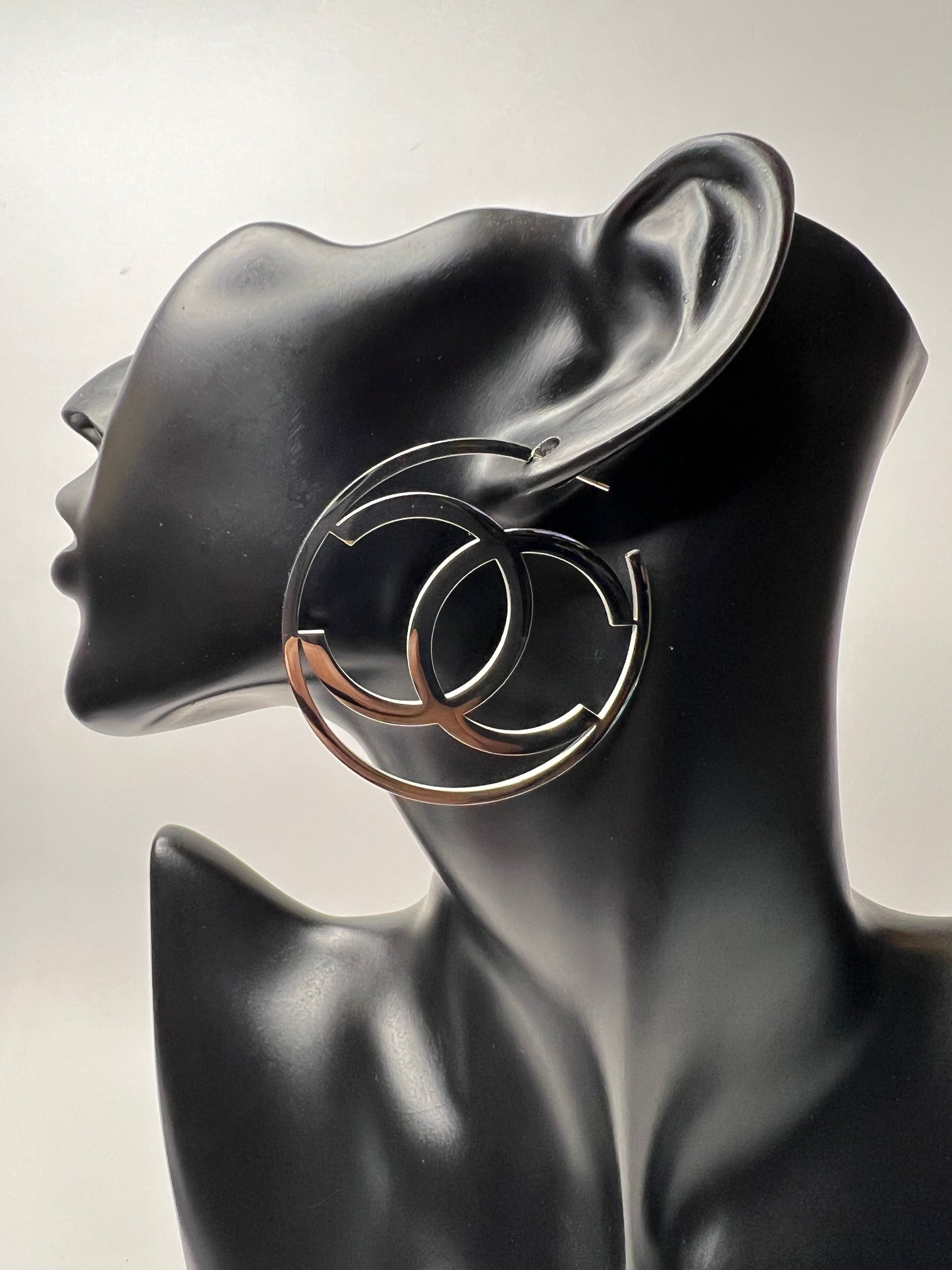 Silver Hoop Earrings