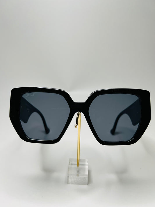 Square Shape Black Sunglasses