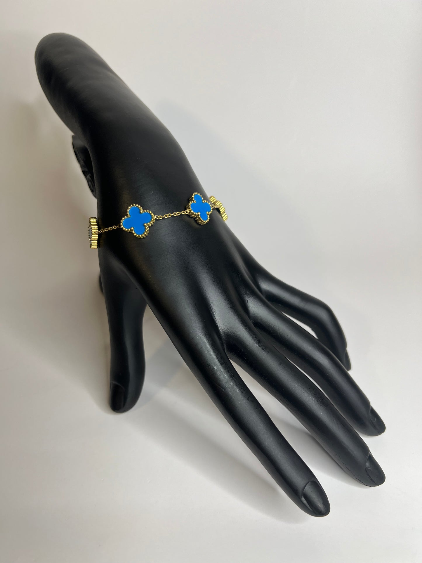 Van Cleef Gold and Blue 3 Pieces Sets