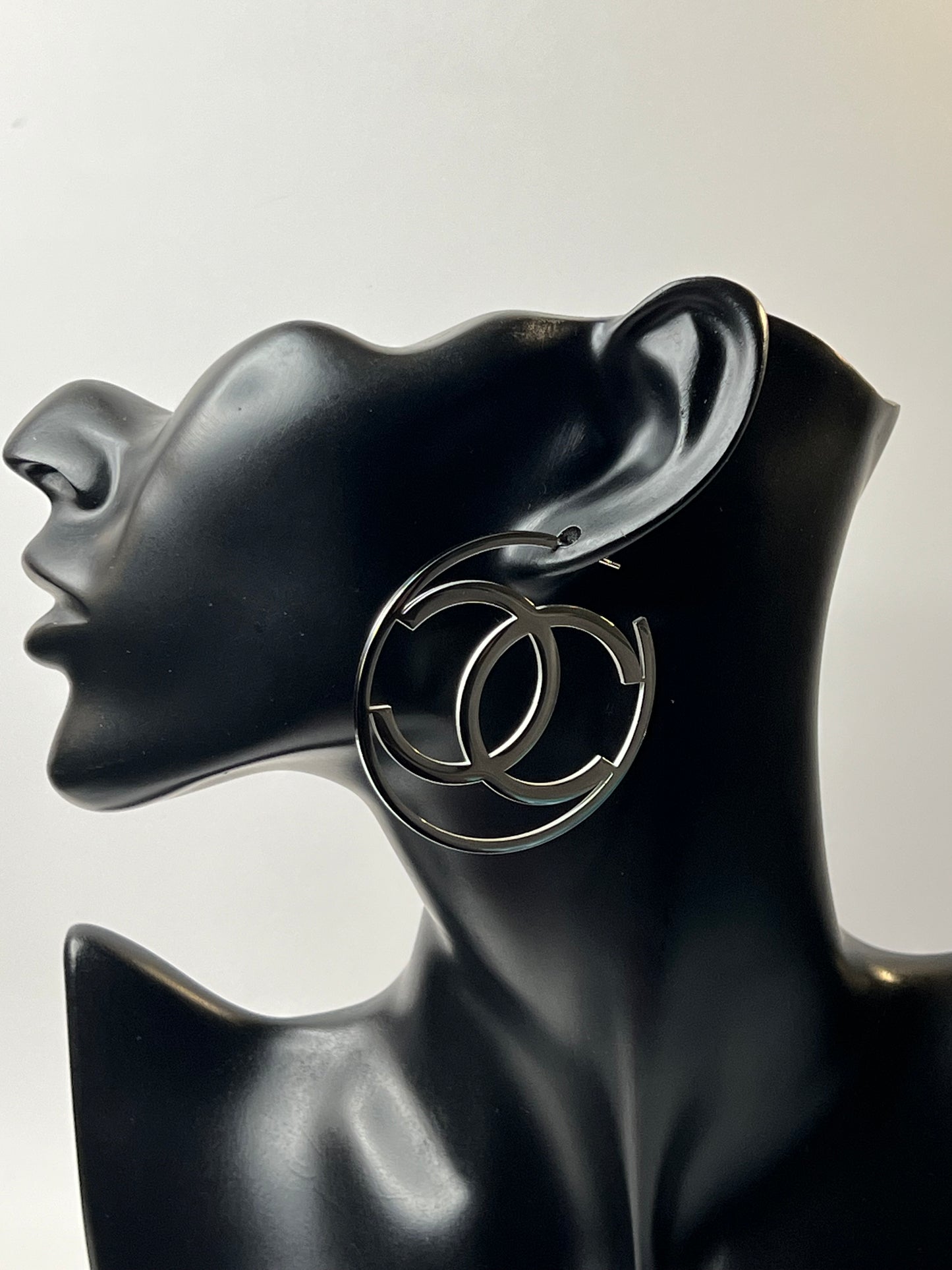 Silver Hoop Earrings