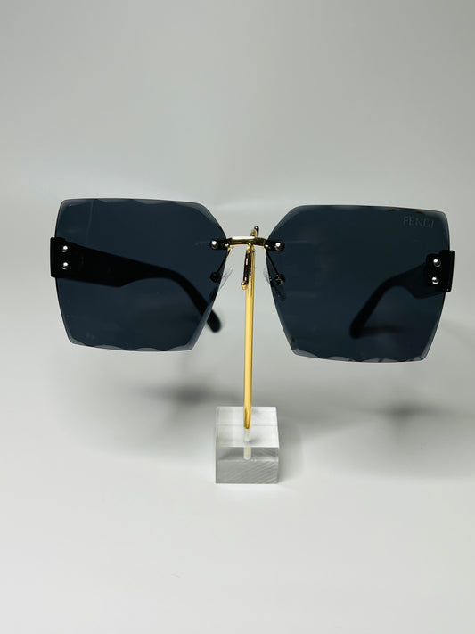 Diamond Edge Cut Lens Sunglasses