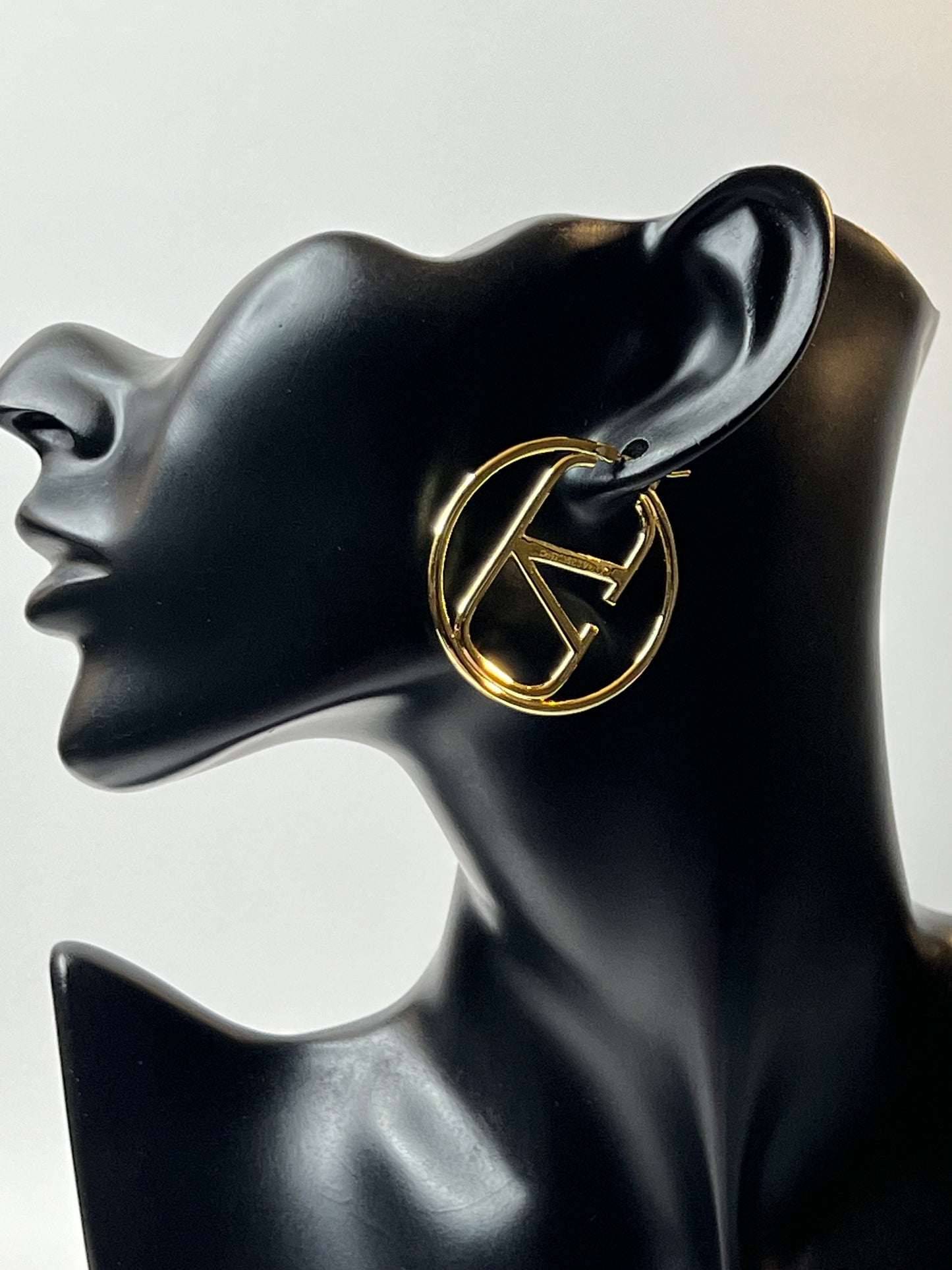 Golden Hoops Earrings