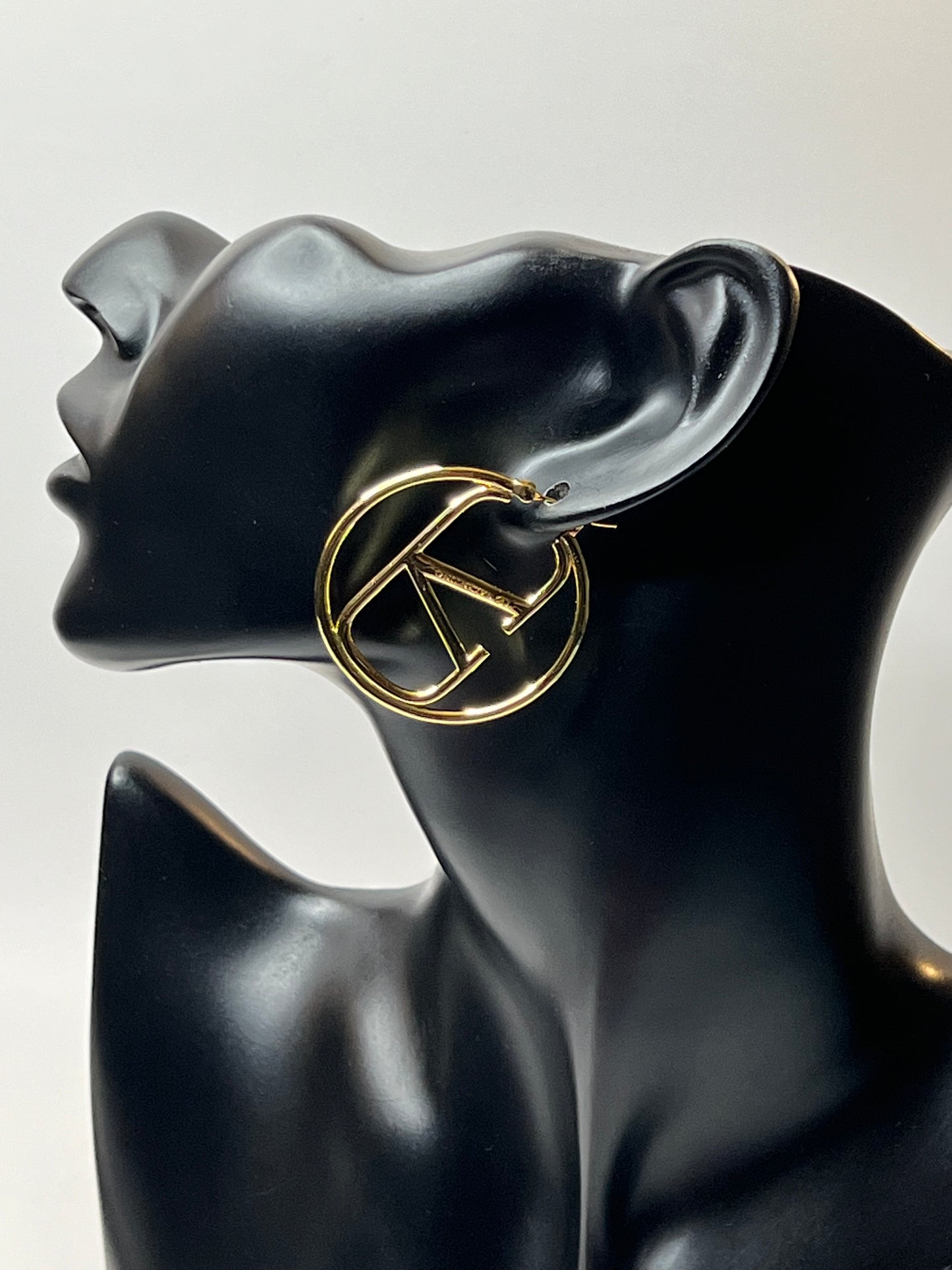 Golden Hoops Earrings